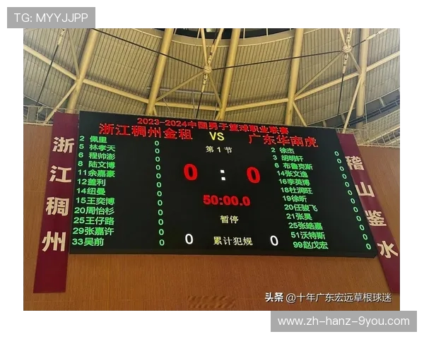 广东宏远迎战浙江稠州激烈对决 聚焦CBA季后赛关键战役